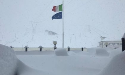Un metro di neve allo Stelvio, lo spettacolo dell’inverno in Valtellina FOTO