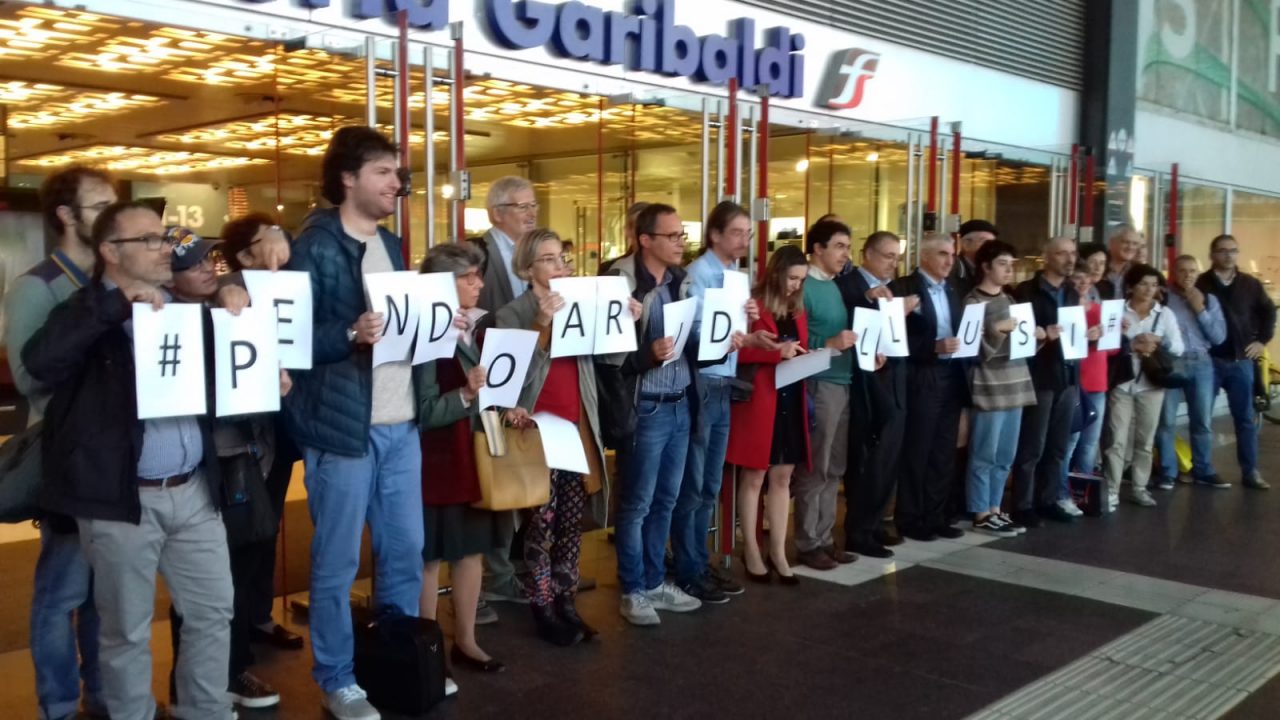 Il sit in di protesta