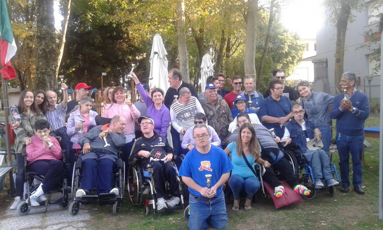 Raduno Disabili al laghetto Euro Pesca di Vermezzo