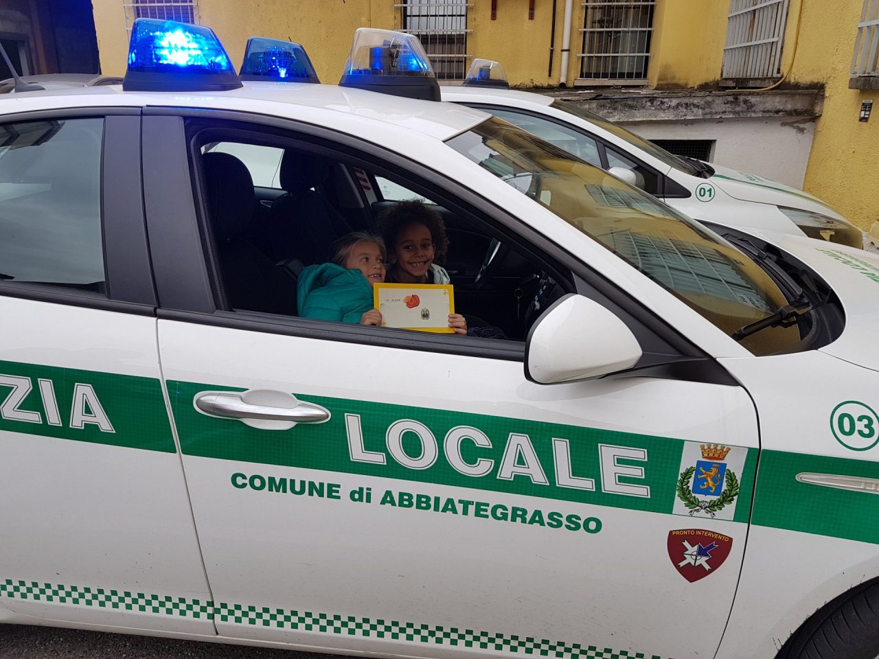 Vigilesse per un giorno al Comando di Abbiategrasso