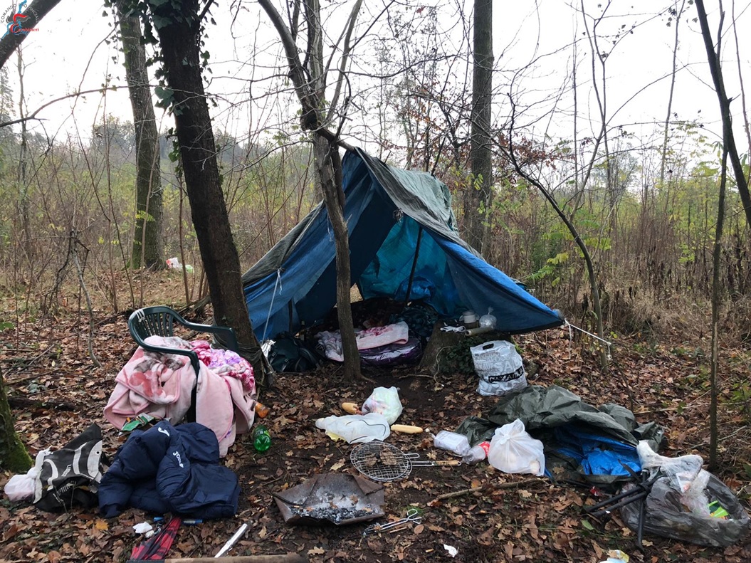 Droga al Parco Lura: arrestati gli spacciatori e smantellato l’accampamento