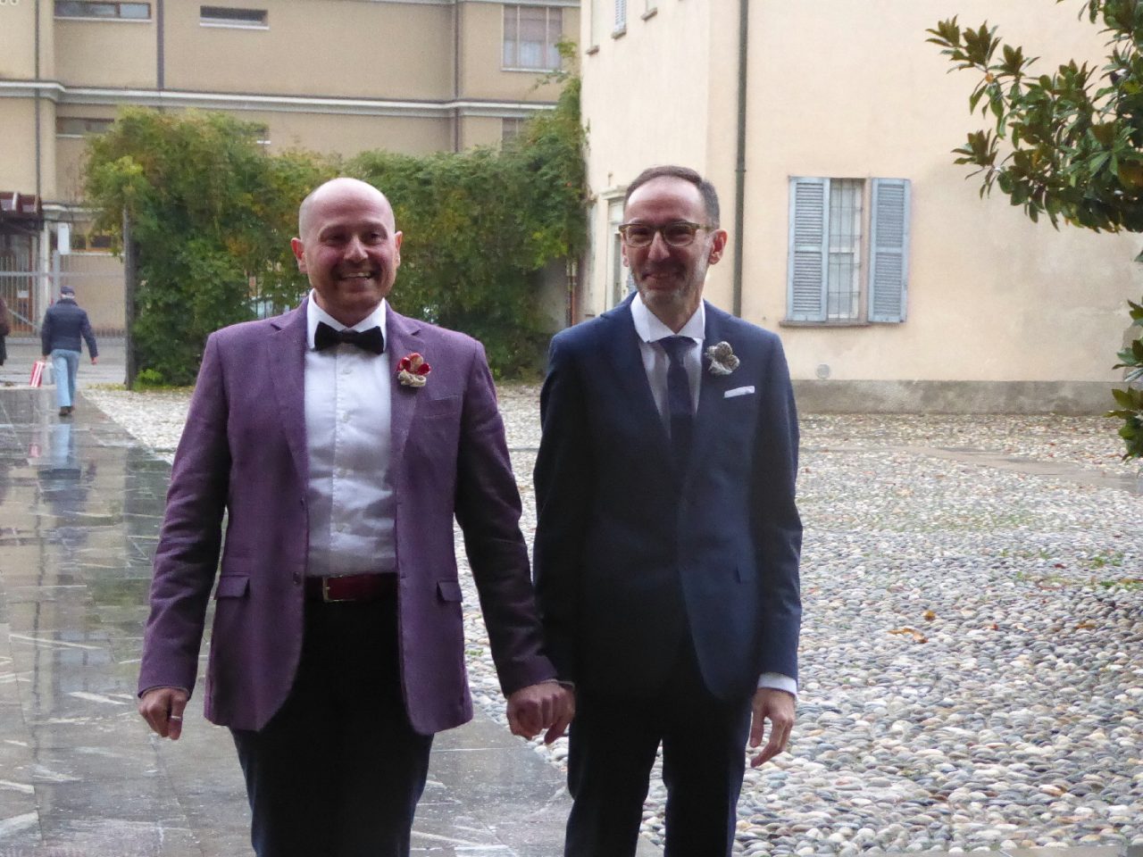 Fiori d’arancio a Vanzago: Valerio e Giovanni hanno detto sì
