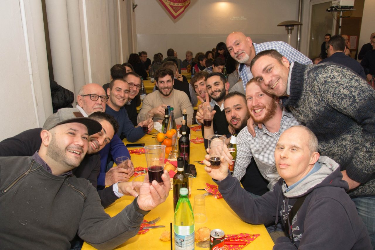 cena con il fantino Giovanni Atzeni