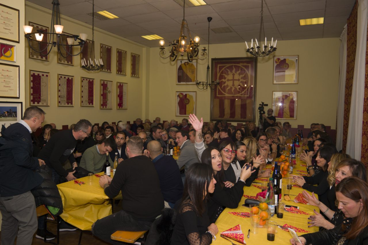 cena con il fantino Giovanni Atzeni