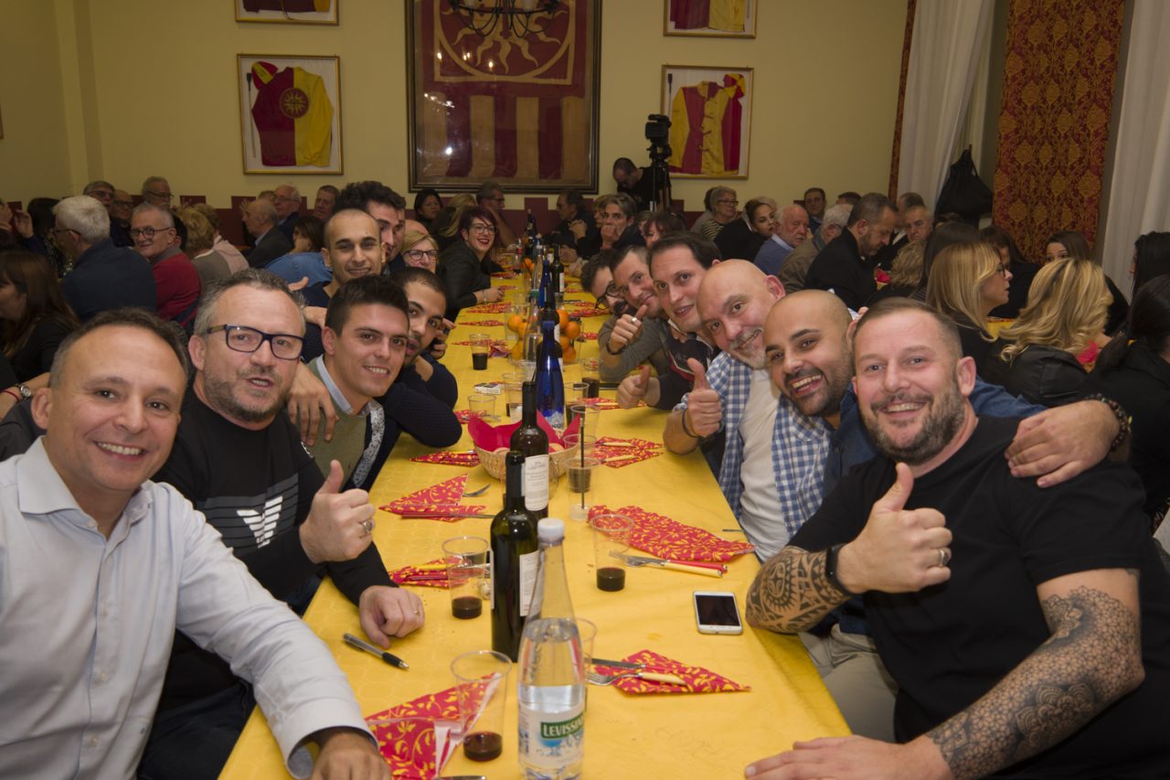 cena con il fantino Giovanni Atzeni