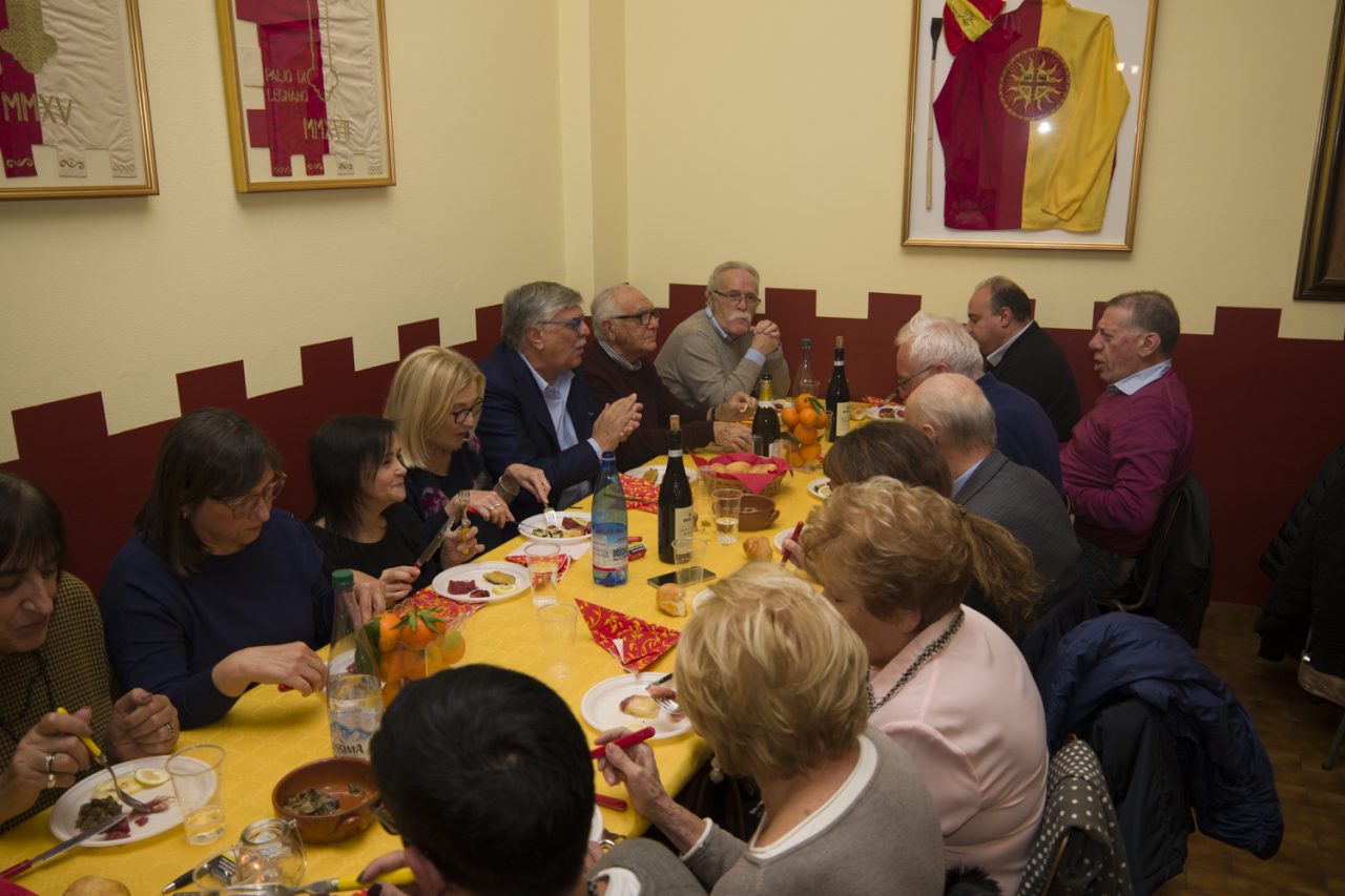 cena con il fantino Giovanni Atzeni
