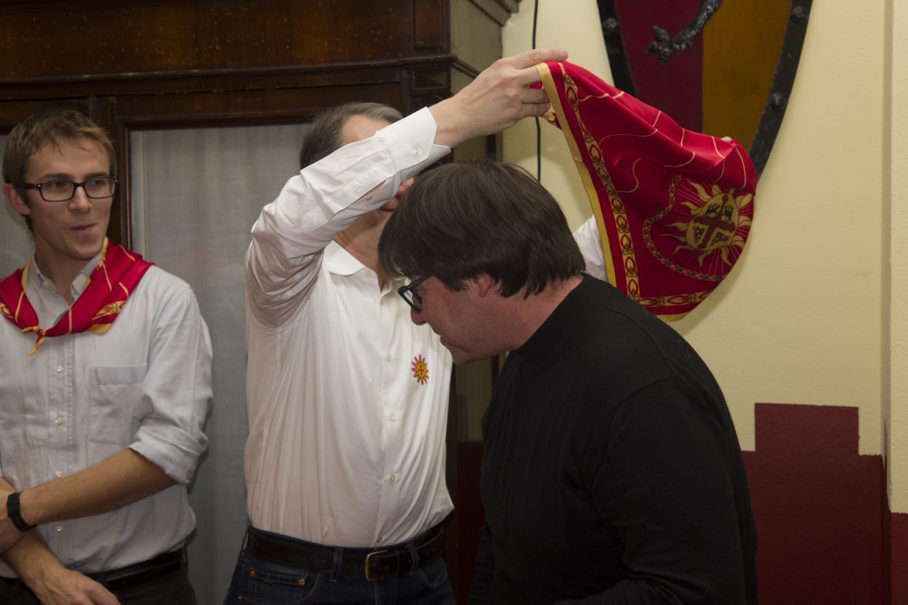 cena con il fantino Giovanni Atzeni