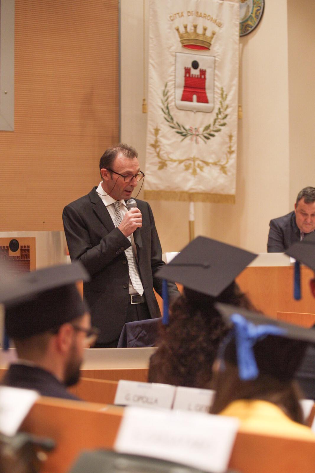 Marco Giardino_cerimonia Diplomi AIMO 2018