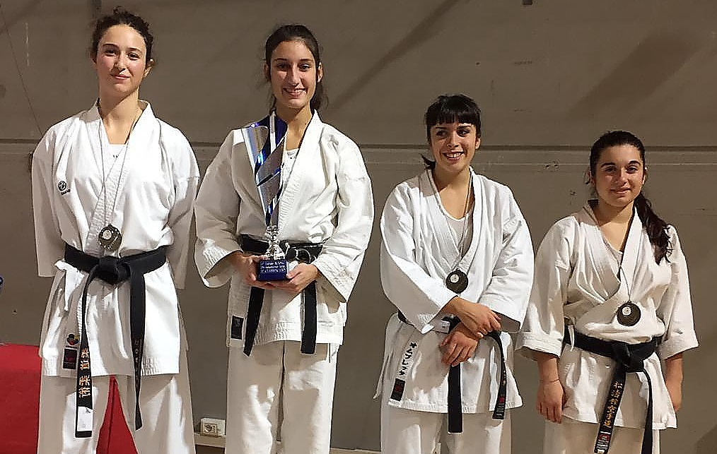 Karate, la gaggianese Raissa Varieschi ricomincia da un argento
