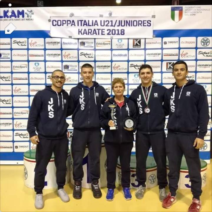 La JKS Castano Primo conquista il podio italiano