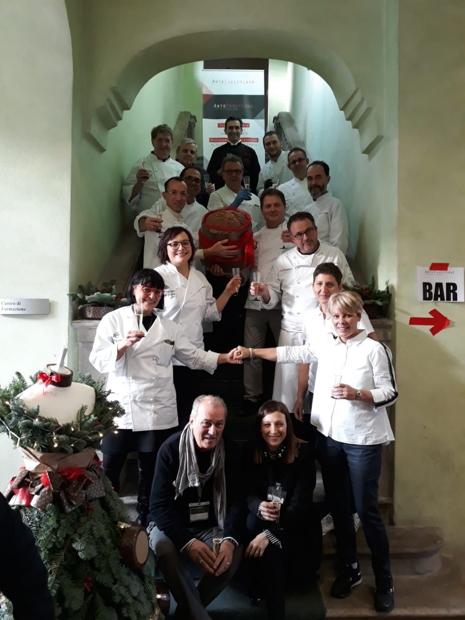 ArtePenettone: villa Corvini  fa il pieno di golosi visitatori FOTO