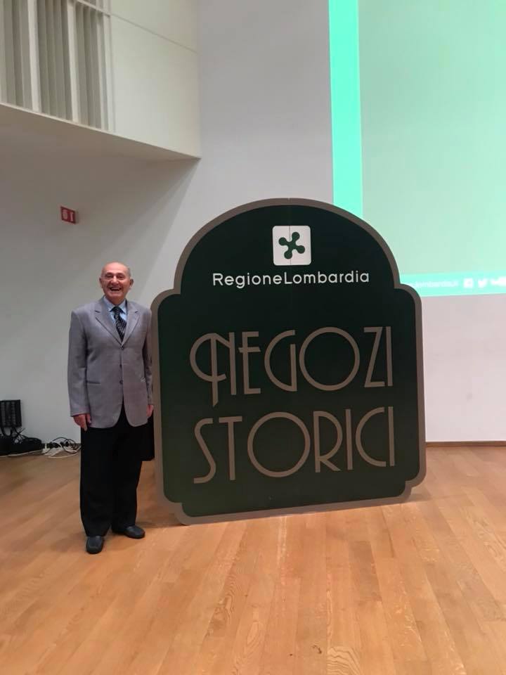 Carlo Ronzio entra nell’albo dei negozi storici regionali