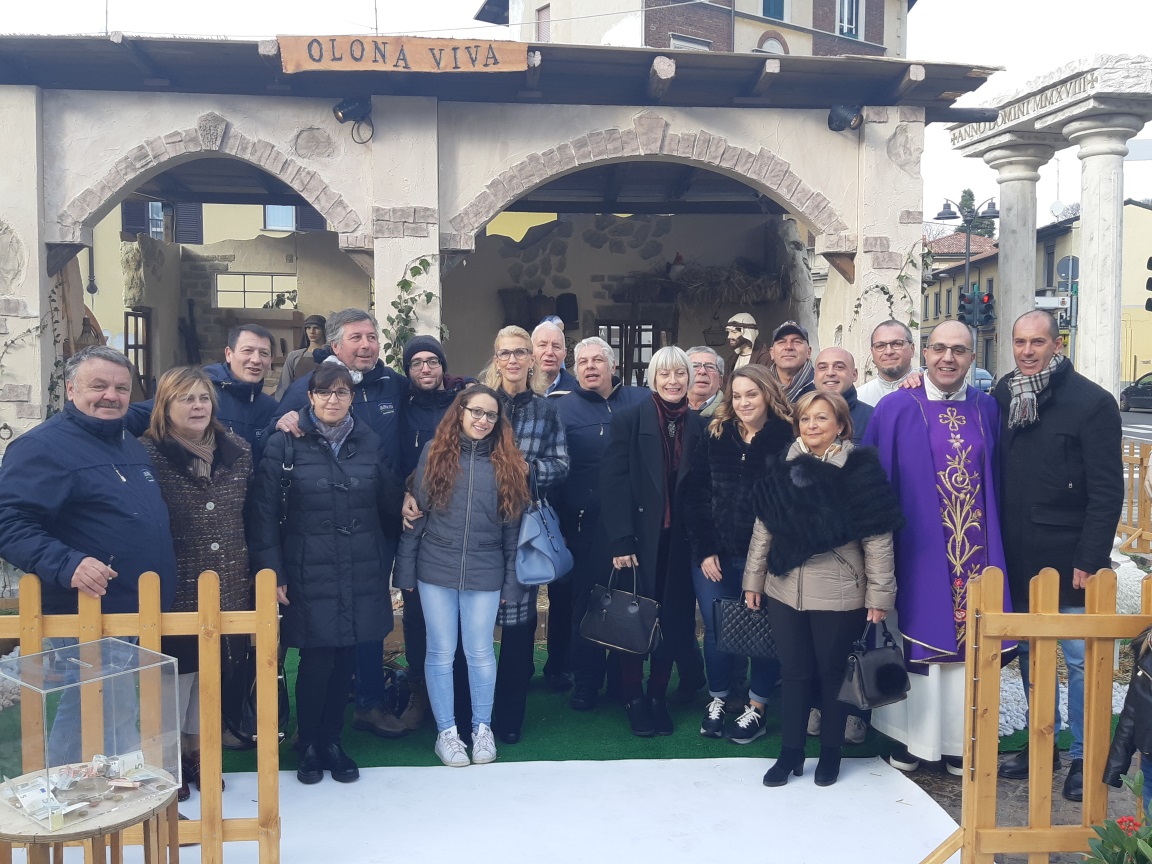 Inaugurato il Presepe di “Olona Viva” FOTO e VIDEO
