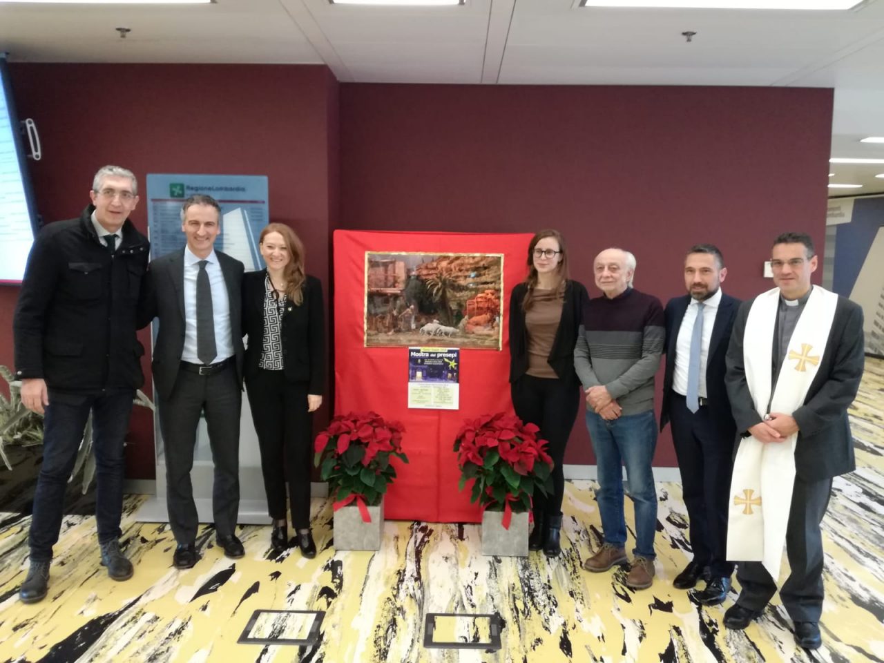Il presepe di Bareggio in mostra al Pirellone VIDEO