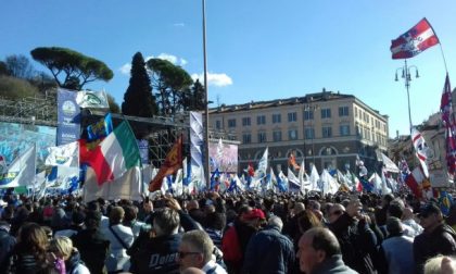 Manifestazione Lega a Roma Salvini: “Servono unità e il rispetto dell’Europa” FOTO e VIDEO