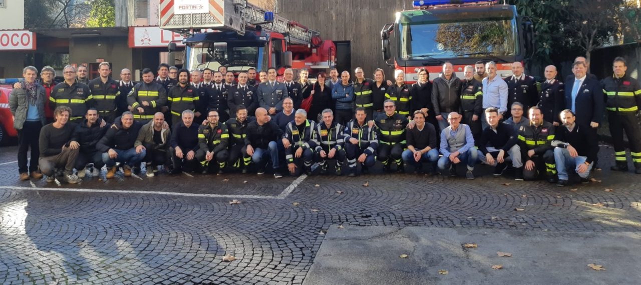 Vigili del fuoco di Legnano, un 2018 con oltre 1300 interventi