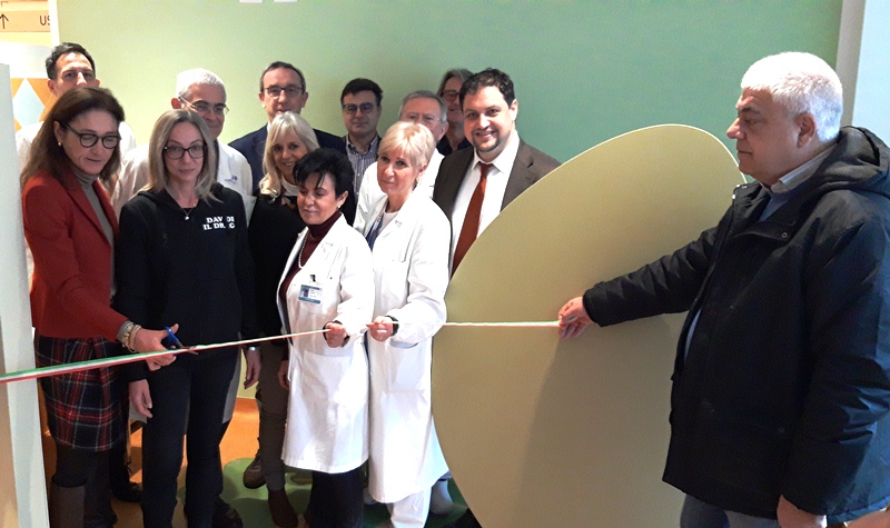 Ospedale di Garbagnate, inaugurato il “baby pit stop”