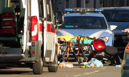 Incidente a Legnano, 73enne sullo scooter finisce in ospedale