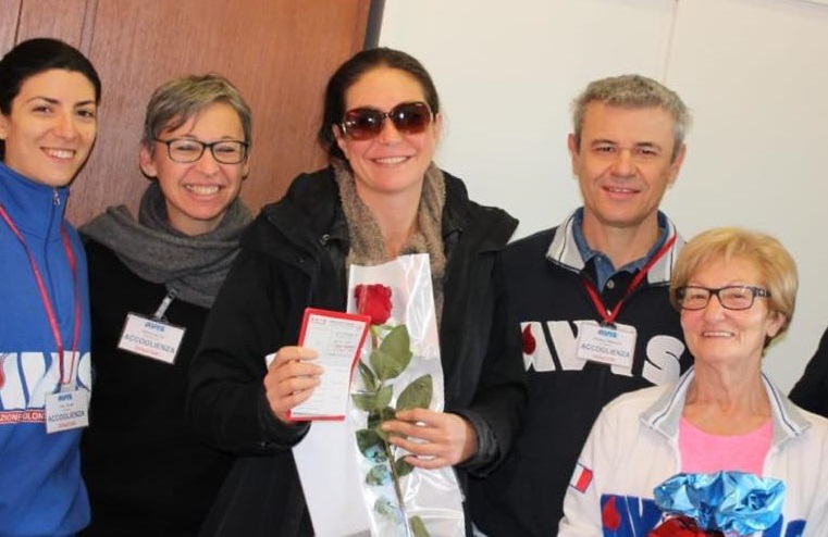 Avis Rosate, anche Tessa Gelisio per l’ultima donazione 2018