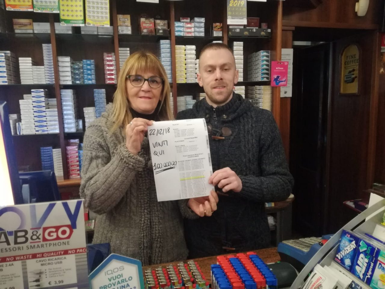 SuperEnalotto, vinti 100 mila euro in una tabaccheria di Rho