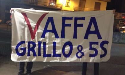 Beppe Grillo contestato a Varese: ora il "Vaffa" è tutto per lui