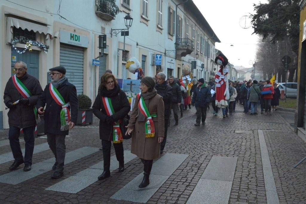 Organizzatori soddisfatti per la marcia della pace