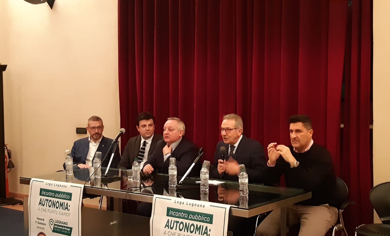 Autonomia lombarda, l’assessore regionale Galli fa il punto a Legnano