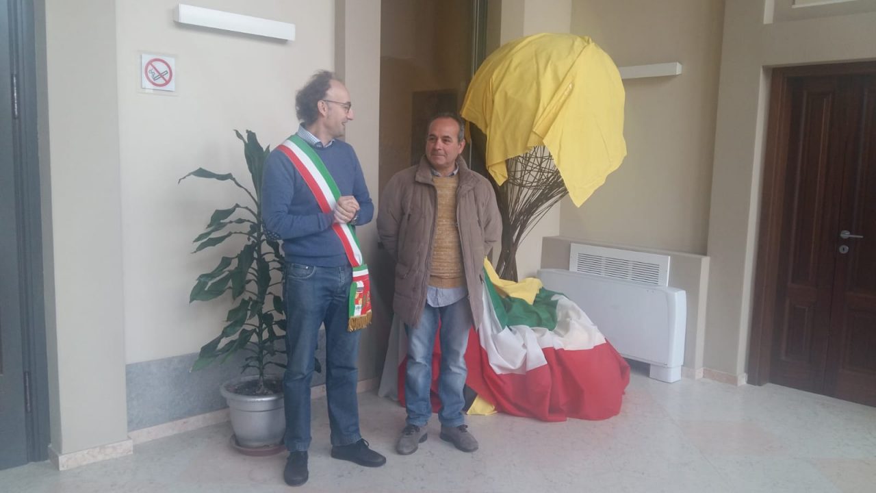 Inaugurata a Gerenzano l’opera di Francesco Fazio