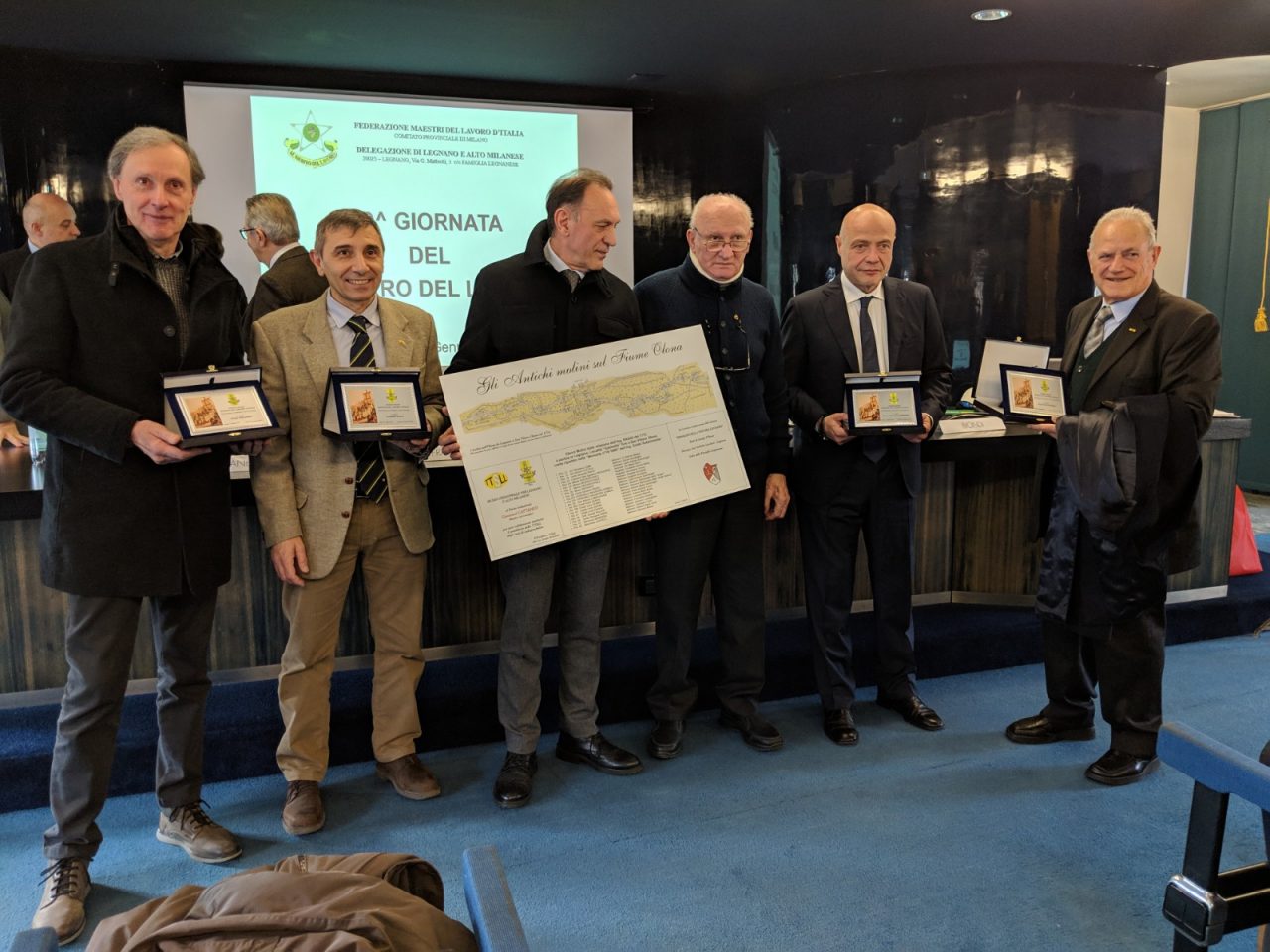 Premiati i Maestri del Lavoro del Legnanese