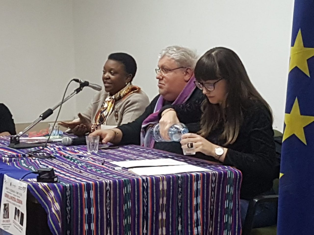 Cécile Kyenge dai comboniani: “Calderoli condannato? Vittoria contro il razzismo. I soldi di Borghezio a sostegno vittime dell’odio”