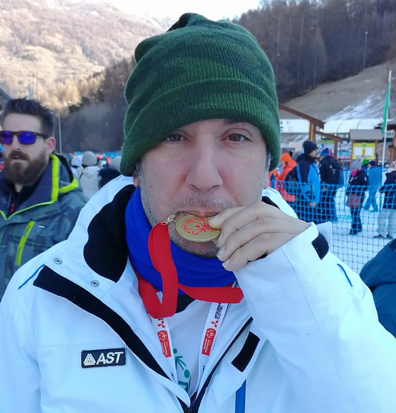 Giochi Nazionali Invernali Special Olympics Italia: due ori per Cristian Spinelli
