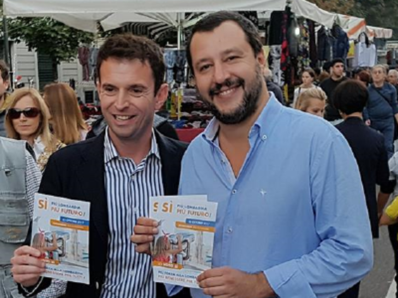 Caso Diciotti: Lega in piazza a Milano per sostenere Salvini