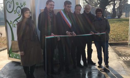 Taglio del nastro alla "Casa dell'acqua" di Cornaredo