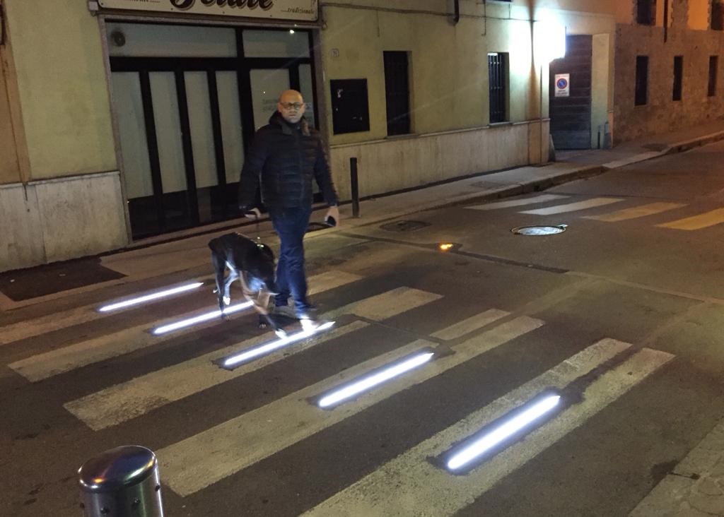 I passaggi pedonali diventano più sicuri a Parabiago