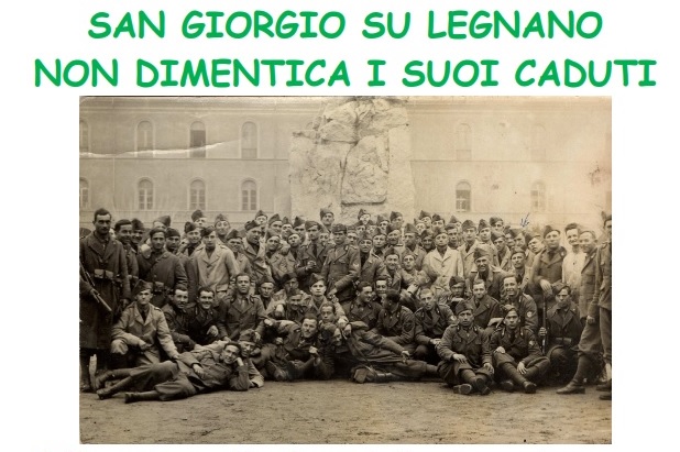Giorno della memoria, San Giorgio presenta la ricerca sui suoi caduti