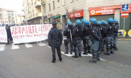 Telos in piazza a Saronno, contro il Governo e in solidarietà con gli anarchici torinesi