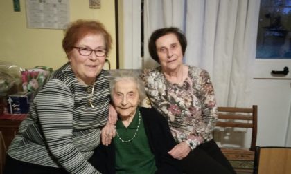 Ernestina Cattoni ha compiuto 102 anni