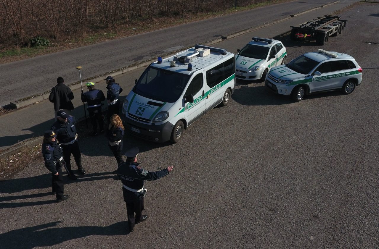 L’incidente? A Bareggio si rileva col satellite
