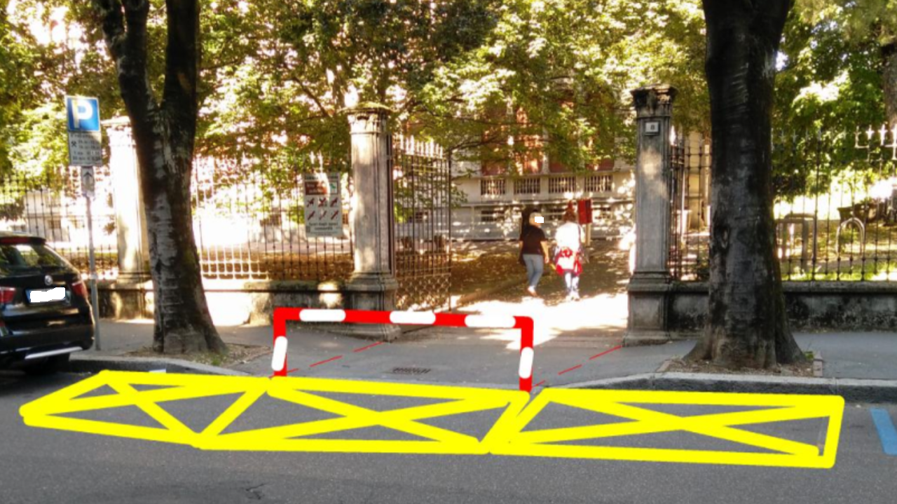 Villa Gianetti si sistema l’ingresso ai giardinetti pericoloso