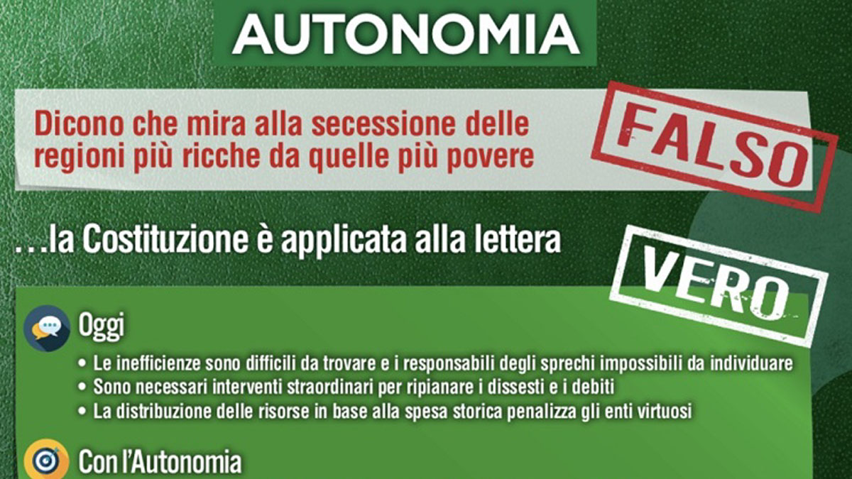 Regione Lombardia: “Troppe fake news sull’Autonomia” VIDEO