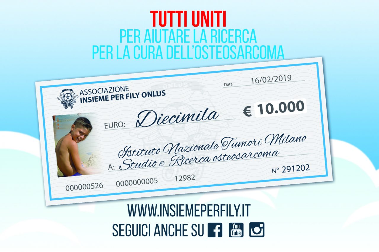 Un anno senza Fily, un anno “Insieme per Fily”