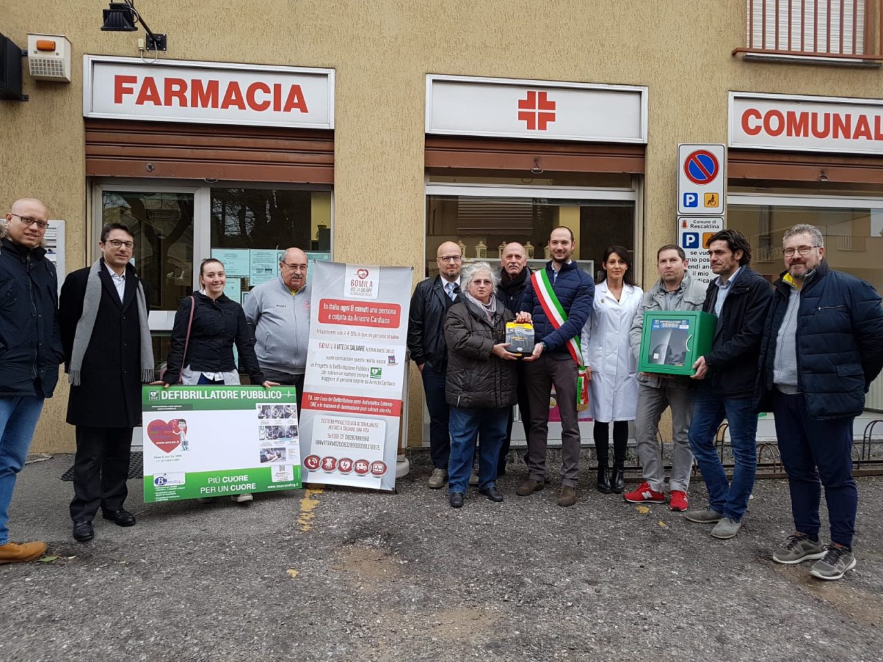 Rescaldina sempre più cardio-protetta grazie al nuovo defibrillatore