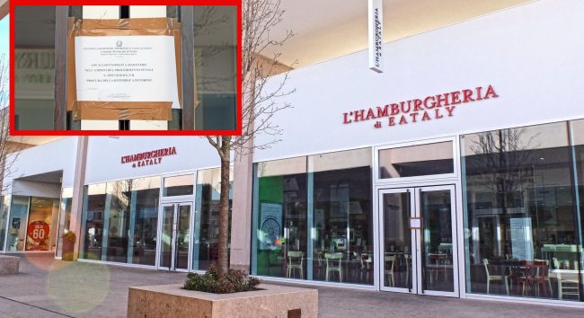 Lingotti d’oro, sequestrata anche un’Hamburgheria di Eataly