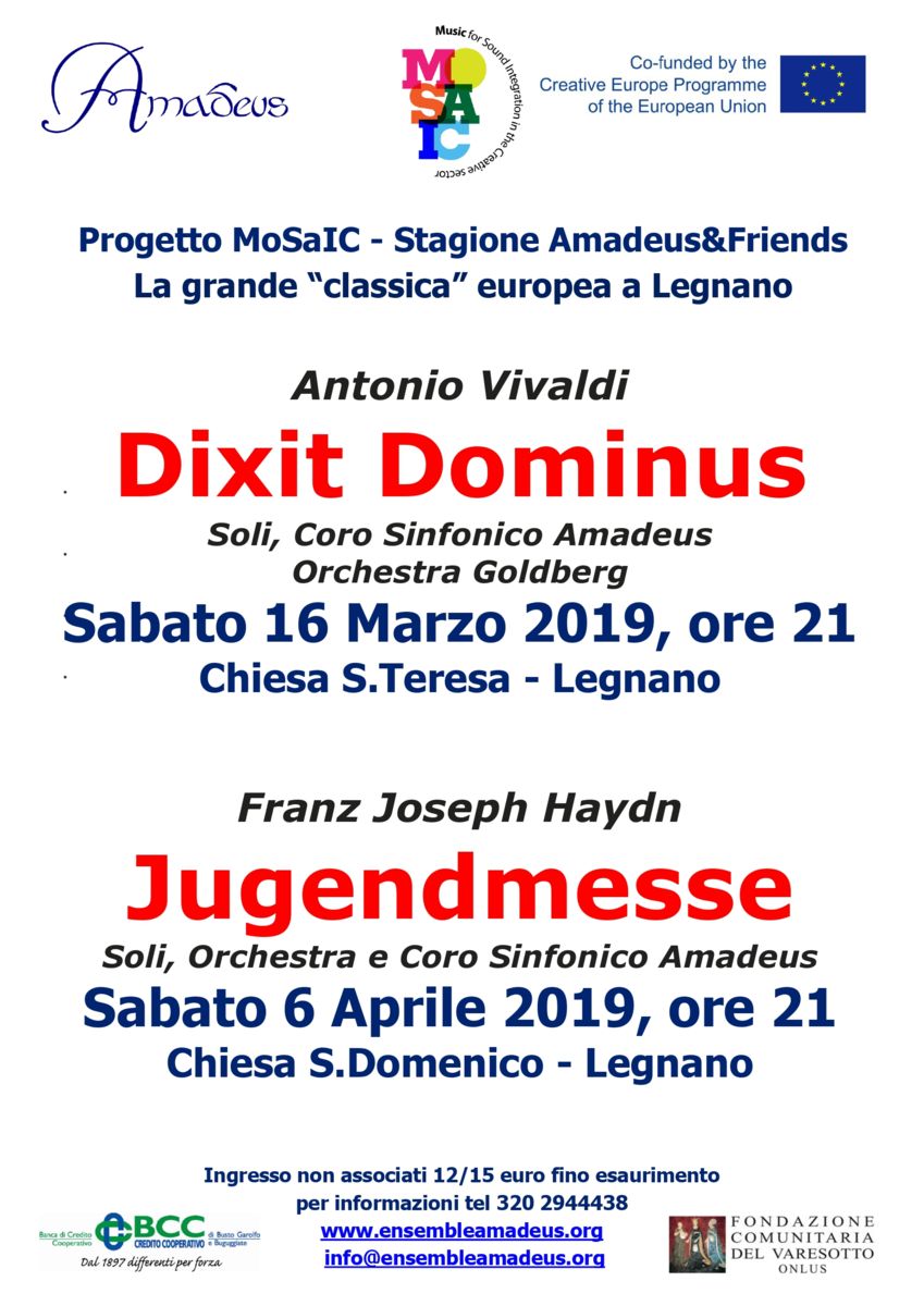 Musica classica. A Legnano l’orchestra MoSaIc