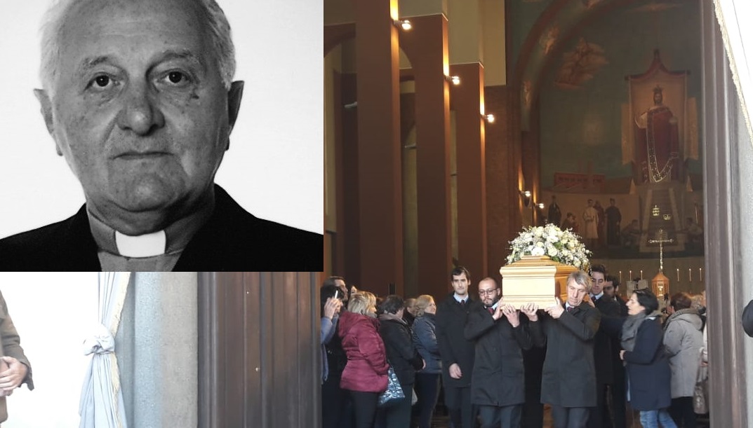 Don Gesuino Locatelli, l’ultimo saluto di tutta Buscate FOTO