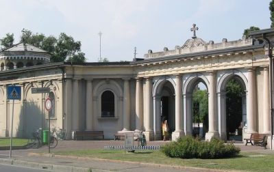 Taglio del nastro per la nuova ala del cimitero di Rho