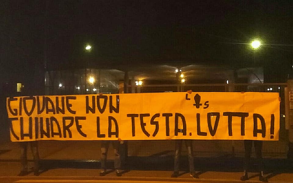 Lotta Studentesca: anche Castellanza si è svegliata con gli striscioni
