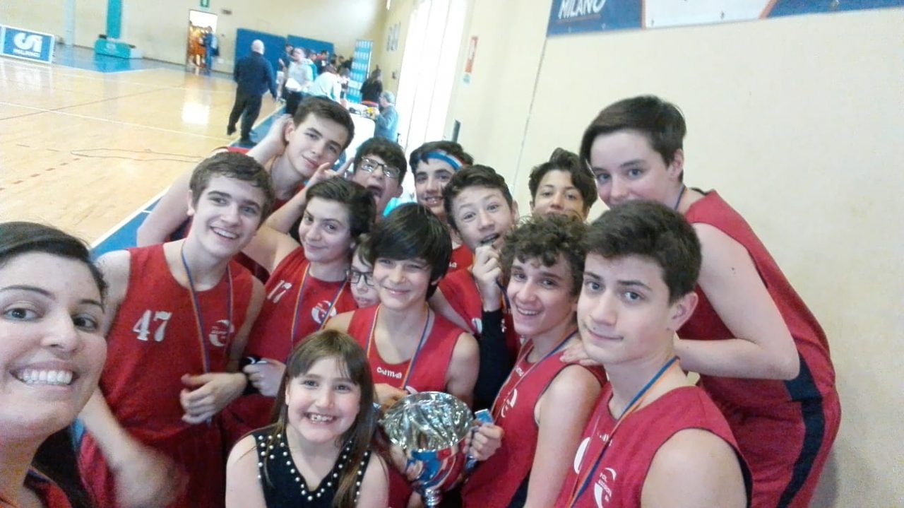 Giosport Under 14 seconda nella coppa di basket Csi