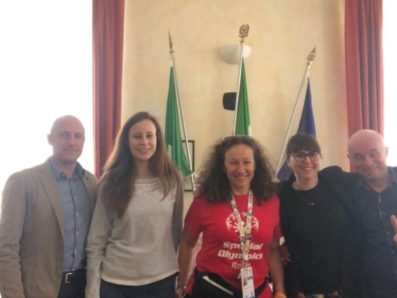 Bareggio festeggia la sua campionessa Special Olympics