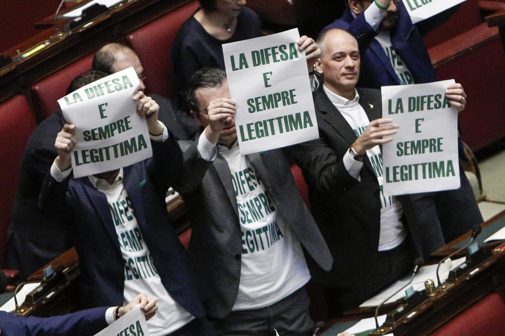 Legittima difesa c’è l’ok della Camera dei Deputati
